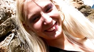 Hot Pornstars - Petite Blonde Chick Gets Her Tight Pussy And Ass Fucked On The Beach's Cam show and profile