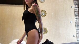 Enni Roud - Fucked Pussy In Sexy Lingerie With Stockings's Cam show and profile